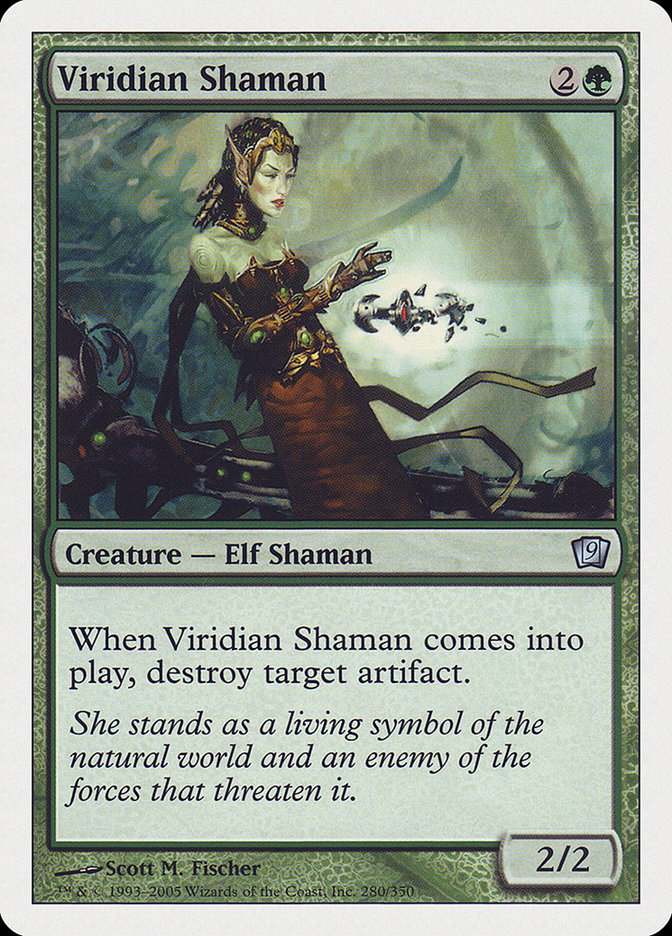 Viridian Shaman [Ninth Edition] | Yard's Games Ltd