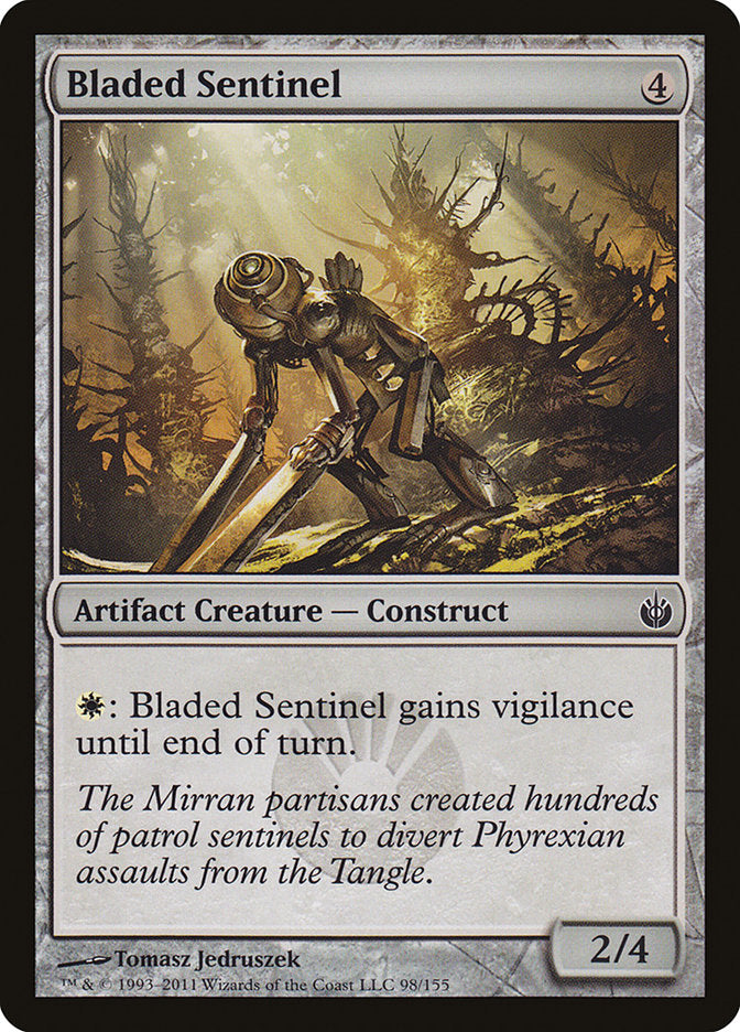 Bladed Sentinel [Mirrodin Besieged] | Yard's Games Ltd