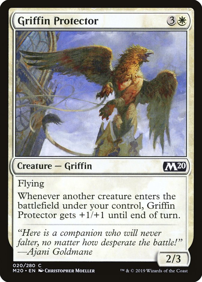 Griffin Protector [Core Set 2020] | Yard's Games Ltd
