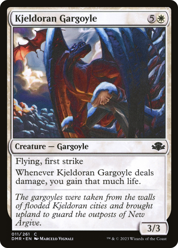 Kjeldoran Gargoyle [Dominaria Remastered] | Yard's Games Ltd