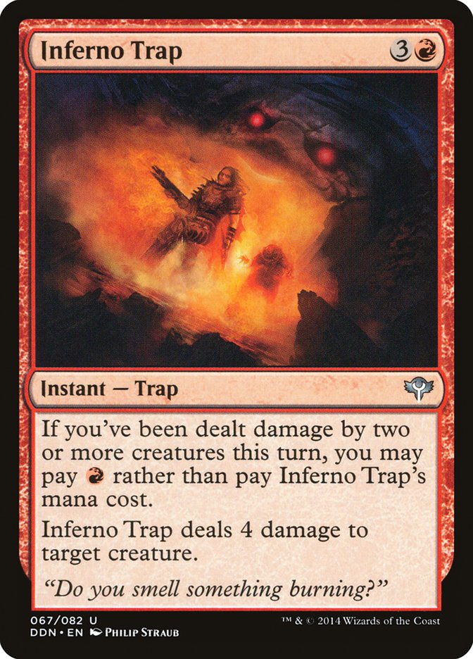 Inferno Trap [Duel Decks: Speed vs. Cunning] | Yard's Games Ltd