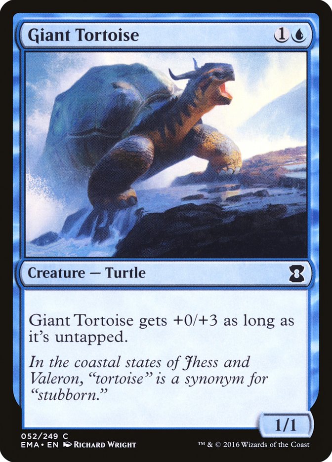 Giant Tortoise [Eternal Masters] | Yard's Games Ltd