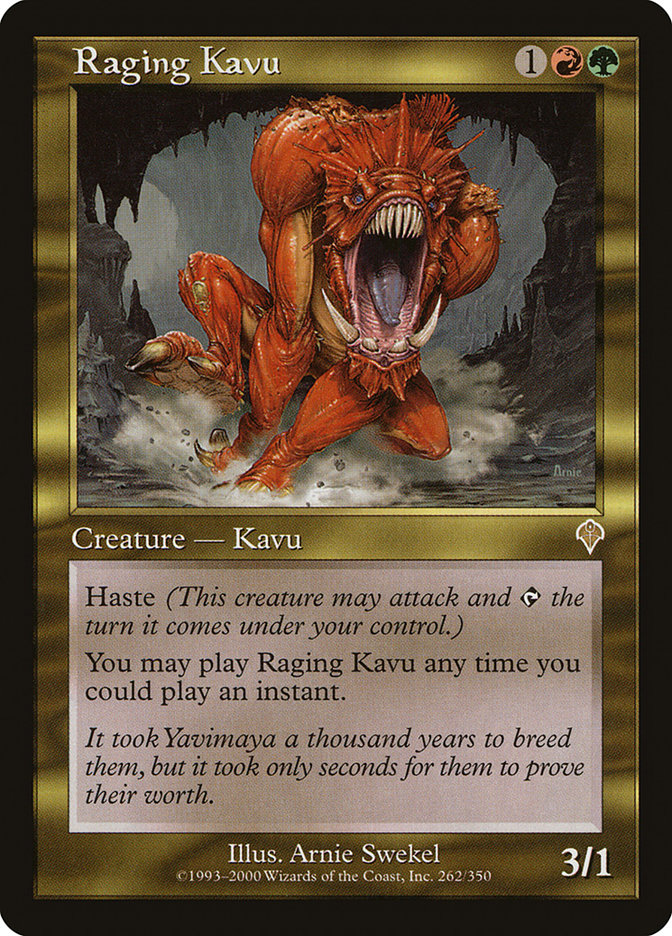 Raging Kavu [Invasion] | Yard's Games Ltd