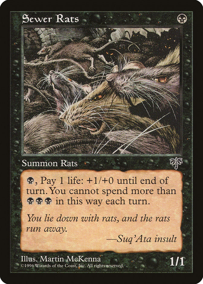 Sewer Rats [Mirage] | Yard's Games Ltd