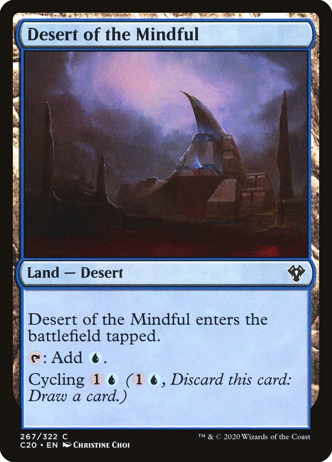 Desert of the Mindful [Commander 2020] | Yard's Games Ltd