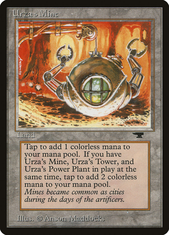 Urza's Mine (Orange Background) [Antiquities] | Yard's Games Ltd