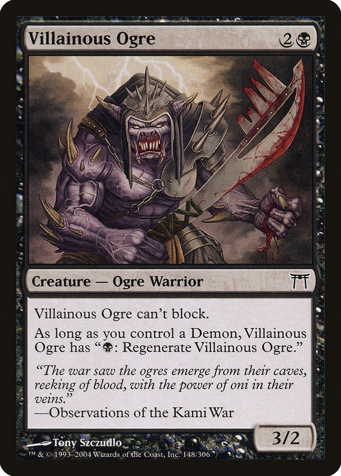 Villainous Ogre [Champions of Kamigawa] | Yard's Games Ltd