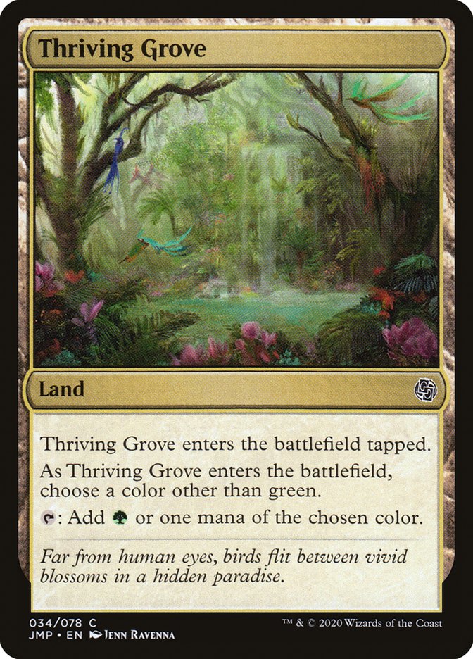 Thriving Grove [Jumpstart] | Yard's Games Ltd