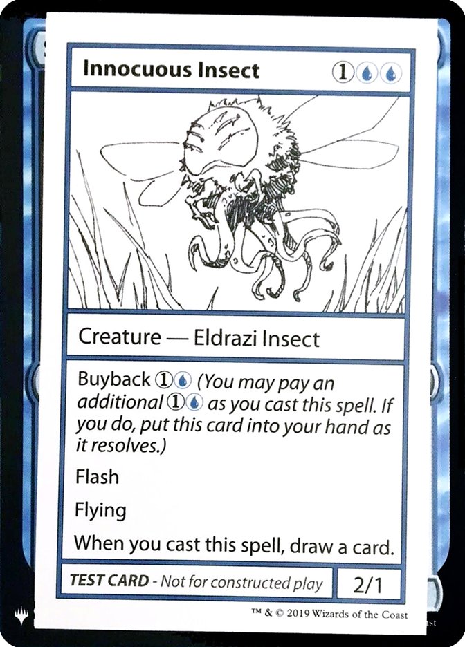 Innocuous Insect [Mystery Booster Playtest Cards] | Yard's Games Ltd