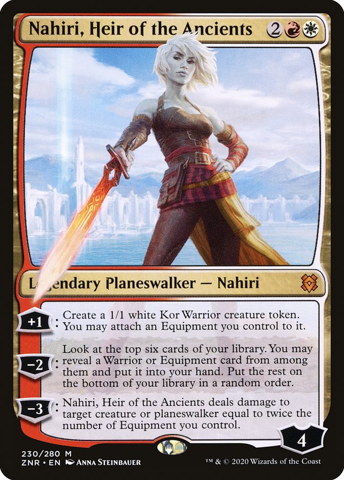 Nahiri, Heir of the Ancients [Zendikar Rising] | Yard's Games Ltd
