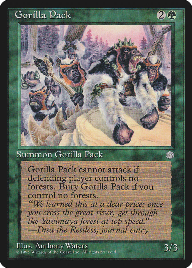 Gorilla Pack [Ice Age] | Yard's Games Ltd