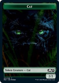 Cat (011) // Pirate Double-Sided Token [Core Set 2021 Tokens] | Yard's Games Ltd