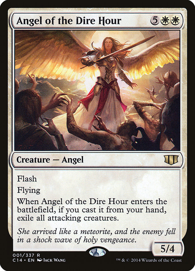 Angel of the Dire Hour [Commander 2014] | Yard's Games Ltd