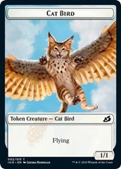 Cat Bird // Human Soldier (004) Double-Sided Token [Ikoria: Lair of Behemoths Tokens] | Yard's Games Ltd