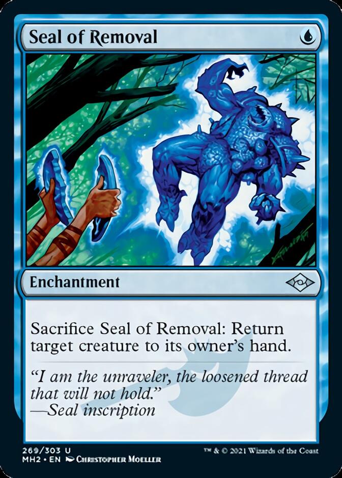 Seal of Removal (Foil Etched) [Modern Horizons 2] | Yard's Games Ltd