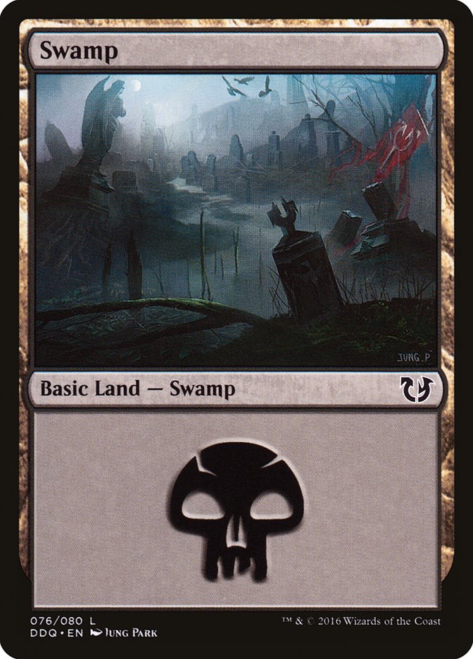 Swamp (76) [Duel Decks: Blessed vs. Cursed] | Yard's Games Ltd