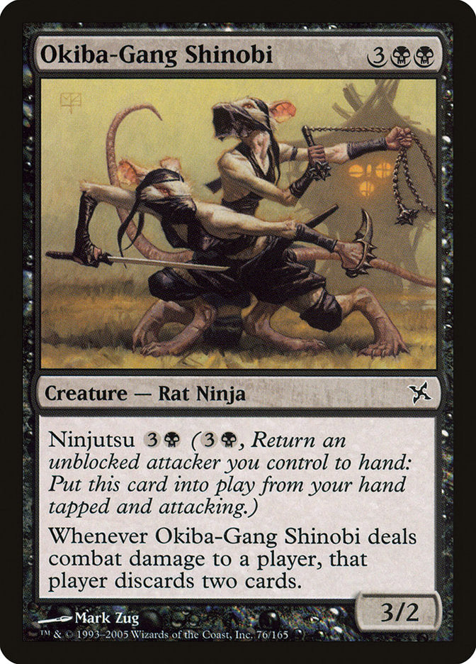 Okiba-Gang Shinobi [Betrayers of Kamigawa] | Yard's Games Ltd
