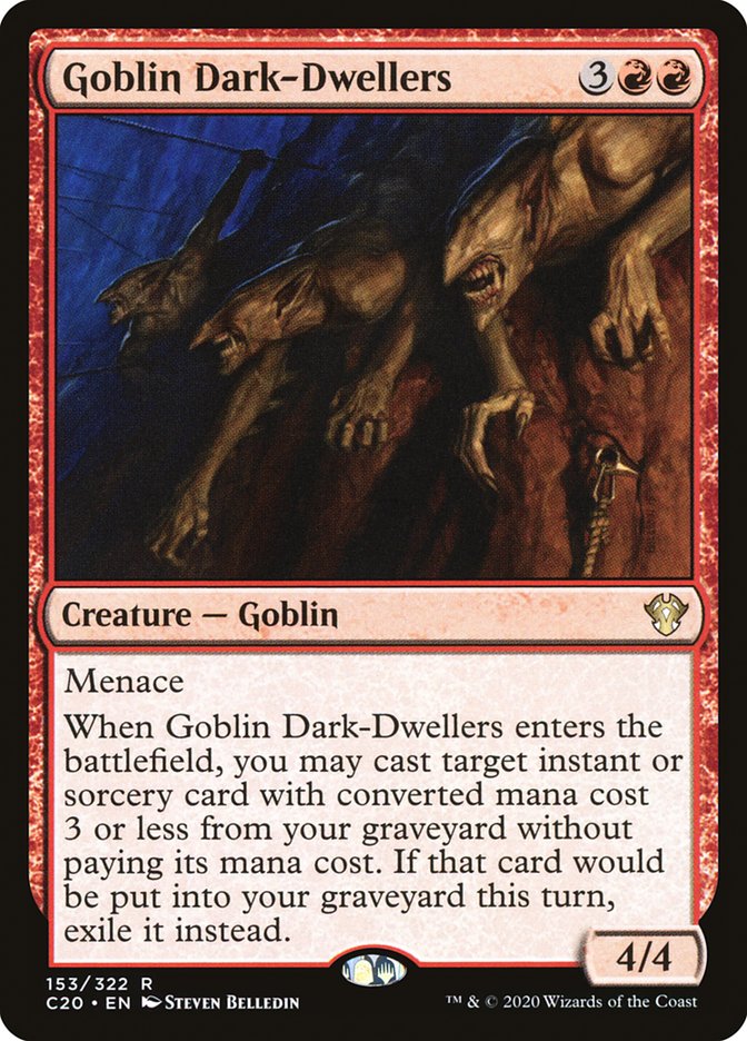 Goblin Dark-Dwellers [Commander 2020] | Yard's Games Ltd