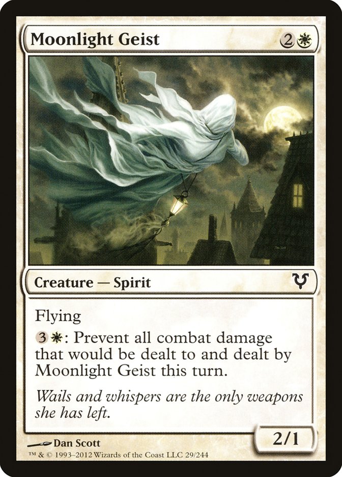Moonlight Geist [Avacyn Restored] | Yard's Games Ltd