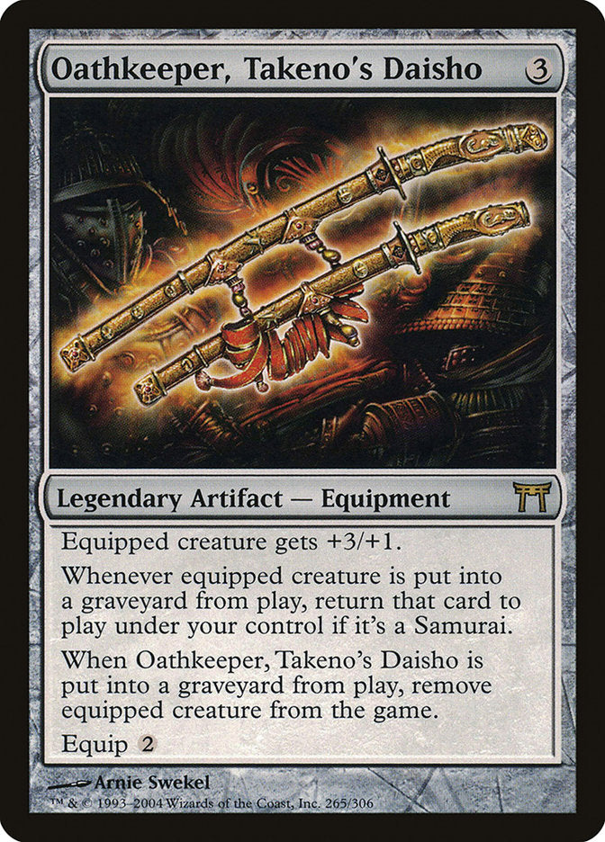 Oathkeeper, Takeno's Daisho [Champions of Kamigawa] | Yard's Games Ltd