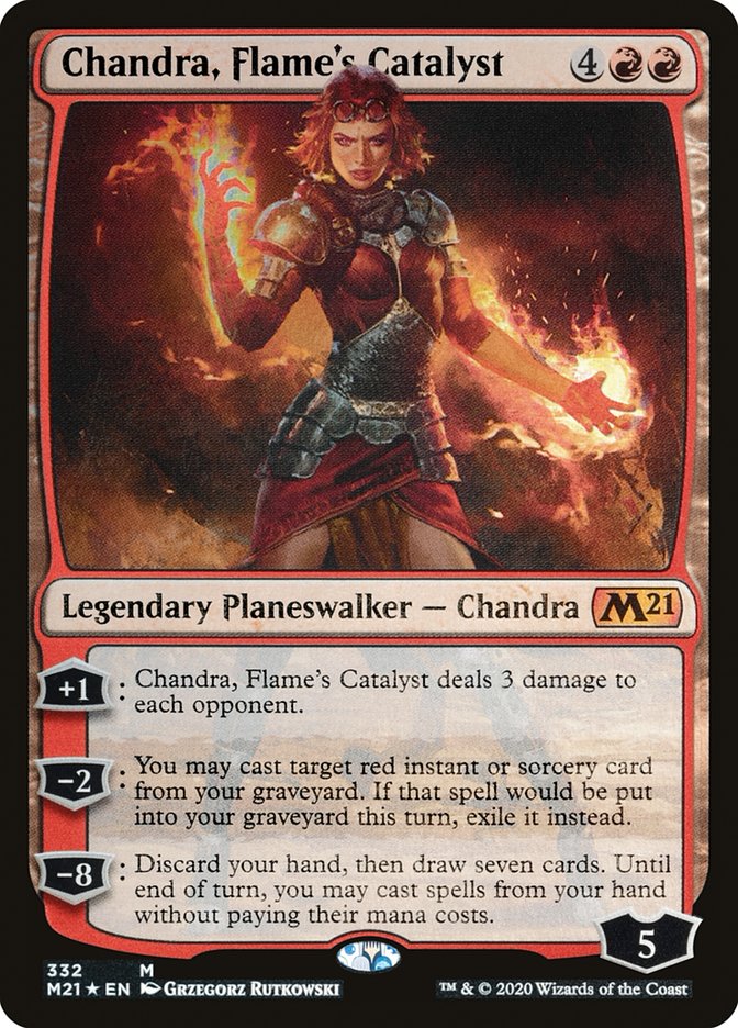 Chandra, Flame's Catalyst [Core Set 2021] | Yard's Games Ltd