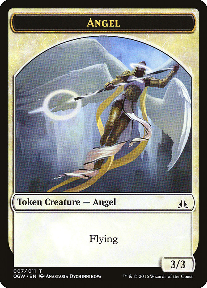 Angel Token [Oath of the Gatewatch Tokens] | Yard's Games Ltd