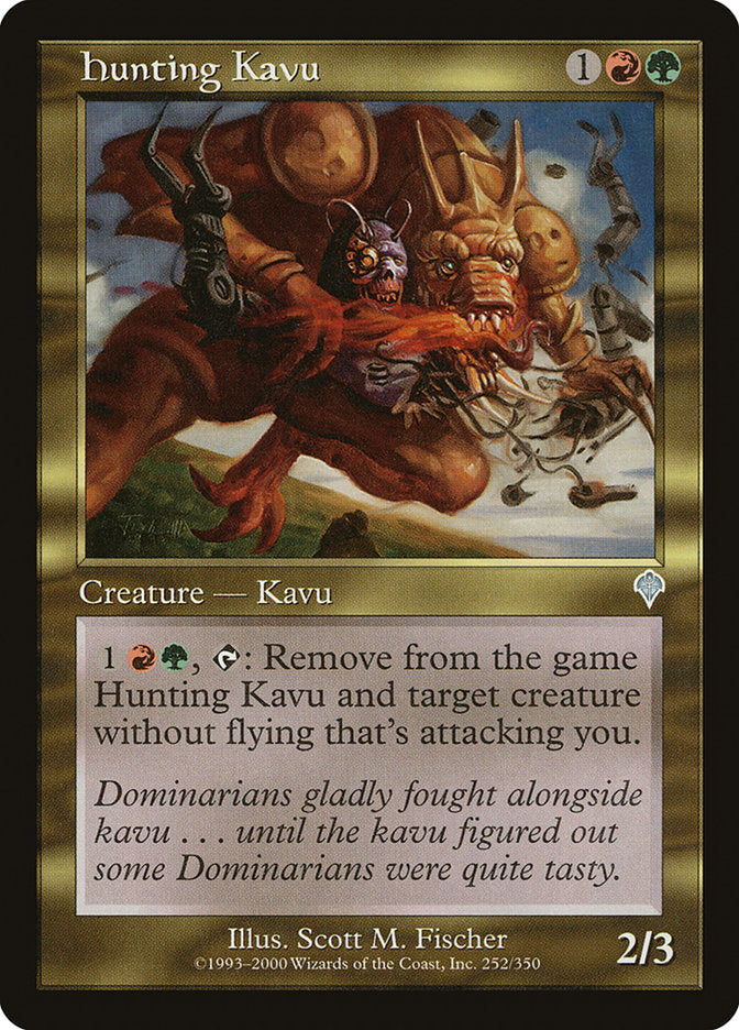Hunting Kavu [Invasion] | Yard's Games Ltd