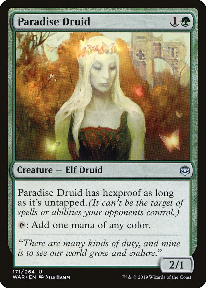Paradise Druid [War of the Spark] | Yard's Games Ltd