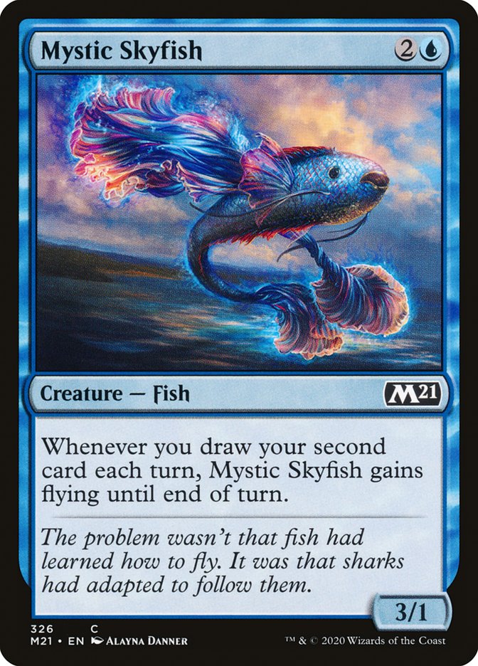 Mystic Skyfish [Core Set 2021] | Yard's Games Ltd