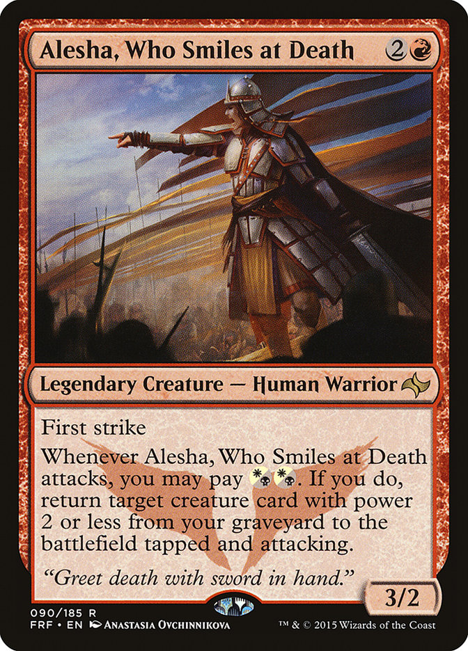 Alesha, Who Smiles at Death [Fate Reforged] | Yard's Games Ltd