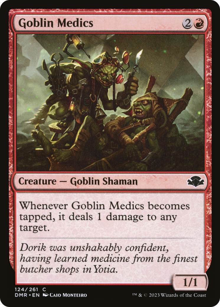 Goblin Medics [Dominaria Remastered] | Yard's Games Ltd