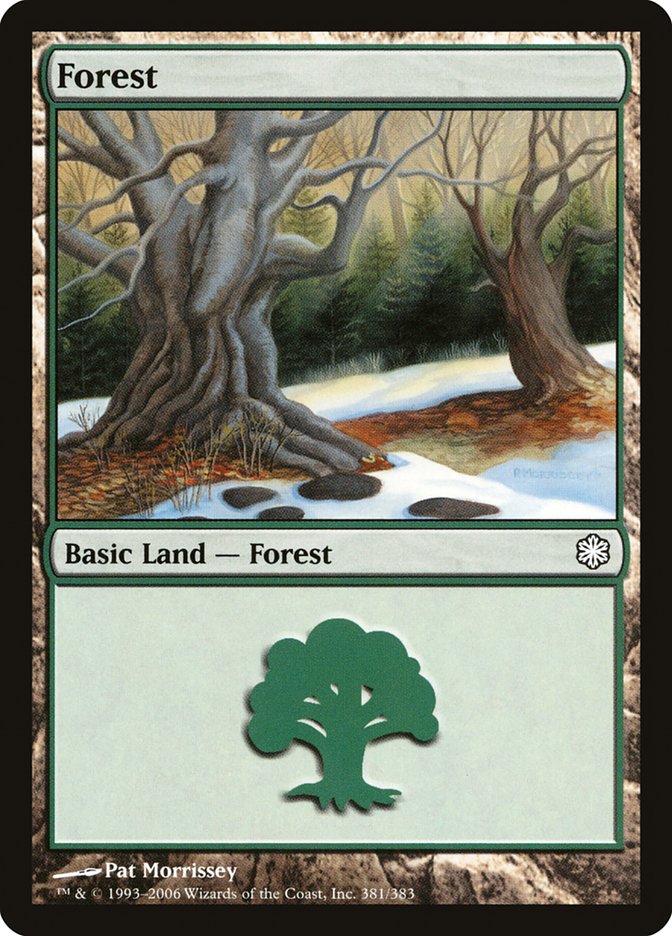 Forest (381) [Coldsnap Theme Decks] | Yard's Games Ltd
