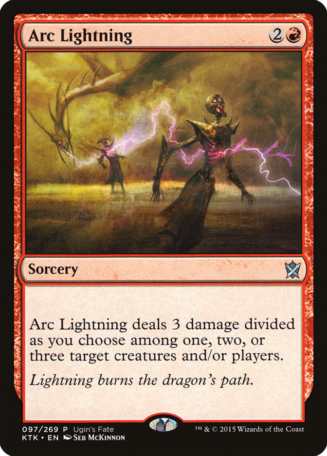 Arc Lightning [Ugin's Fate] | Yard's Games Ltd