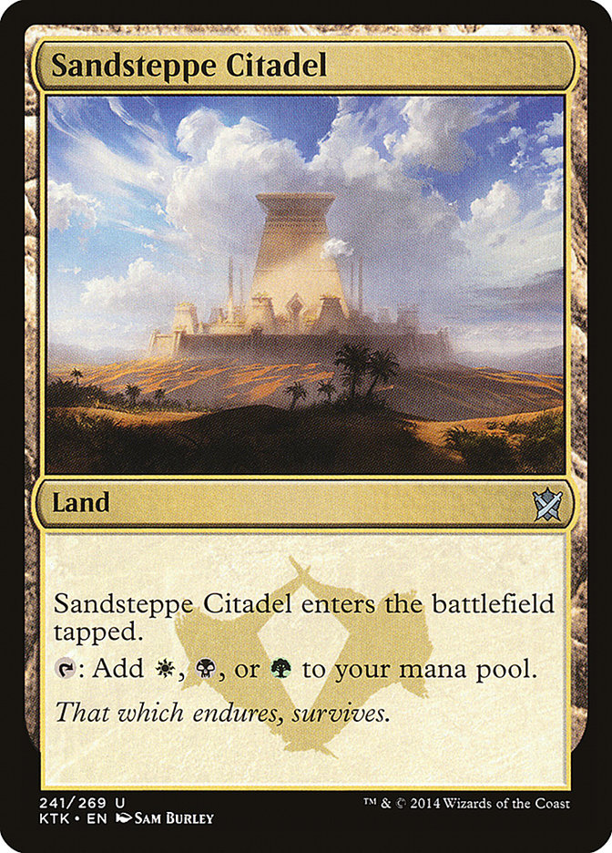 Sandsteppe Citadel [Khans of Tarkir] | Yard's Games Ltd