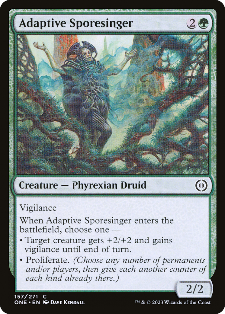Adaptive Sporesinger [Phyrexia: All Will Be One] | Yard's Games Ltd