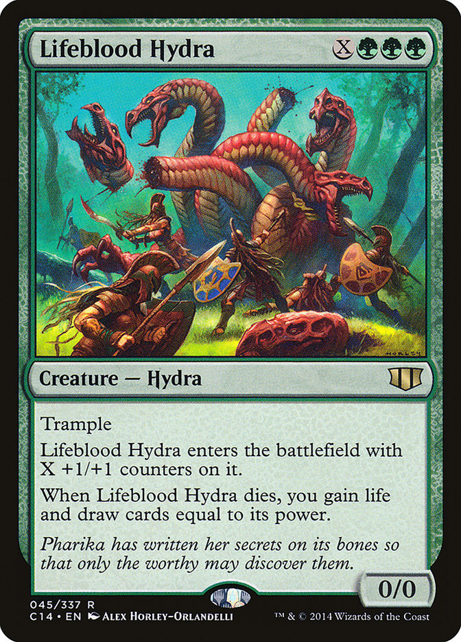 Lifeblood Hydra [Commander 2014] | Yard's Games Ltd