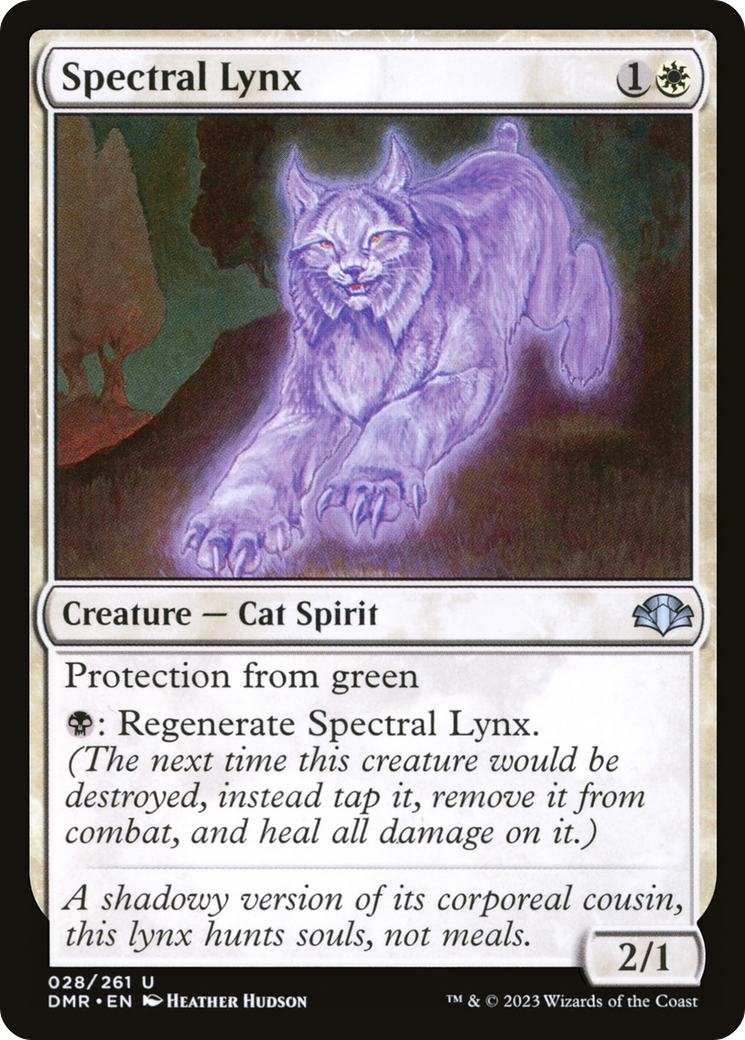 Spectral Lynx [Dominaria Remastered] | Yard's Games Ltd