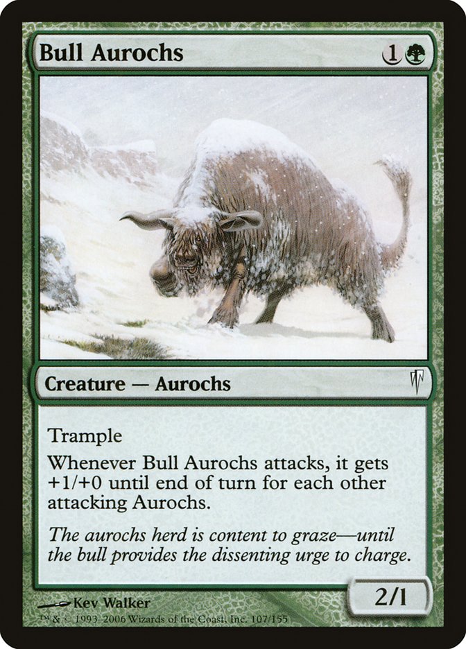 Bull Aurochs [Coldsnap] | Yard's Games Ltd
