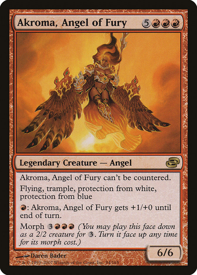 Akroma, Angel of Fury [Planar Chaos] | Yard's Games Ltd