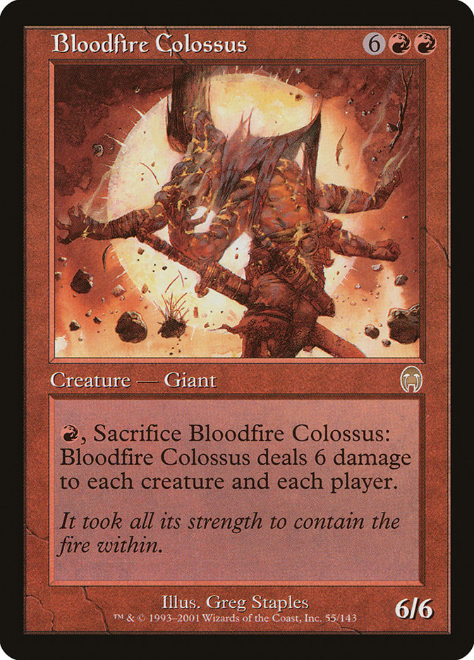 Bloodfire Colossus [Apocalypse] | Yard's Games Ltd