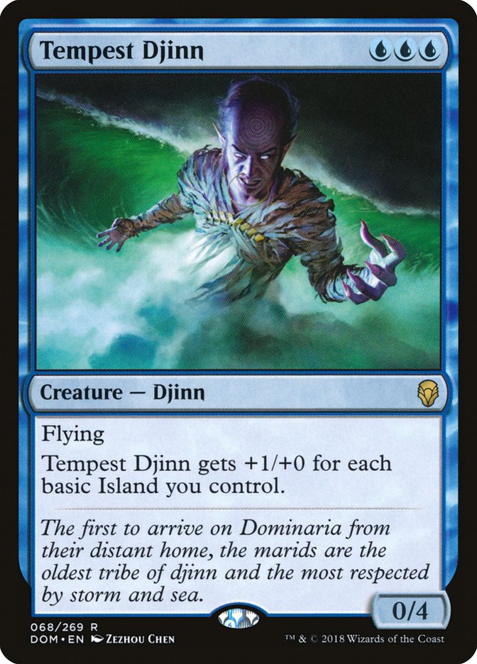 Tempest Djinn [Dominaria] | Yard's Games Ltd