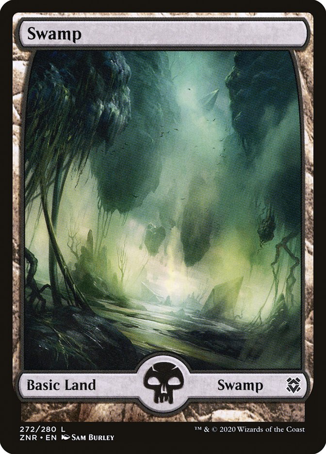 Swamp (272) [Zendikar Rising] | Yard's Games Ltd
