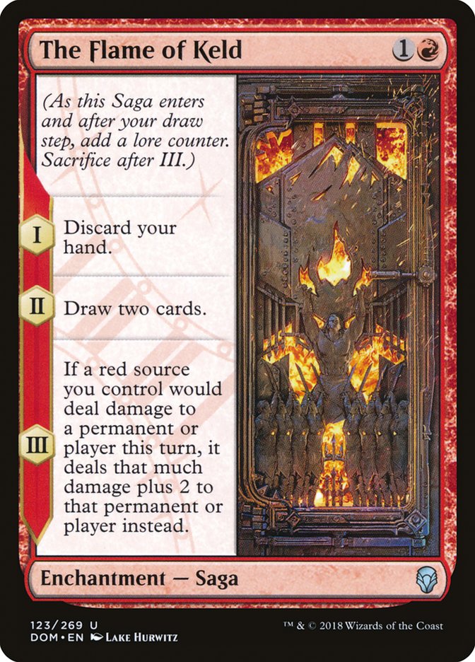 The Flame of Keld [Dominaria] | Yard's Games Ltd