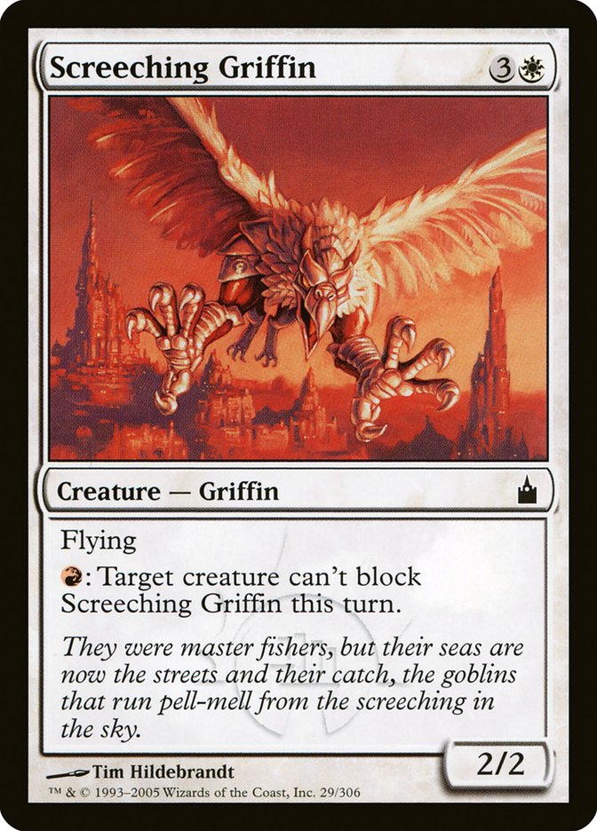 Screeching Griffin [Ravnica: City of Guilds] | Yard's Games Ltd