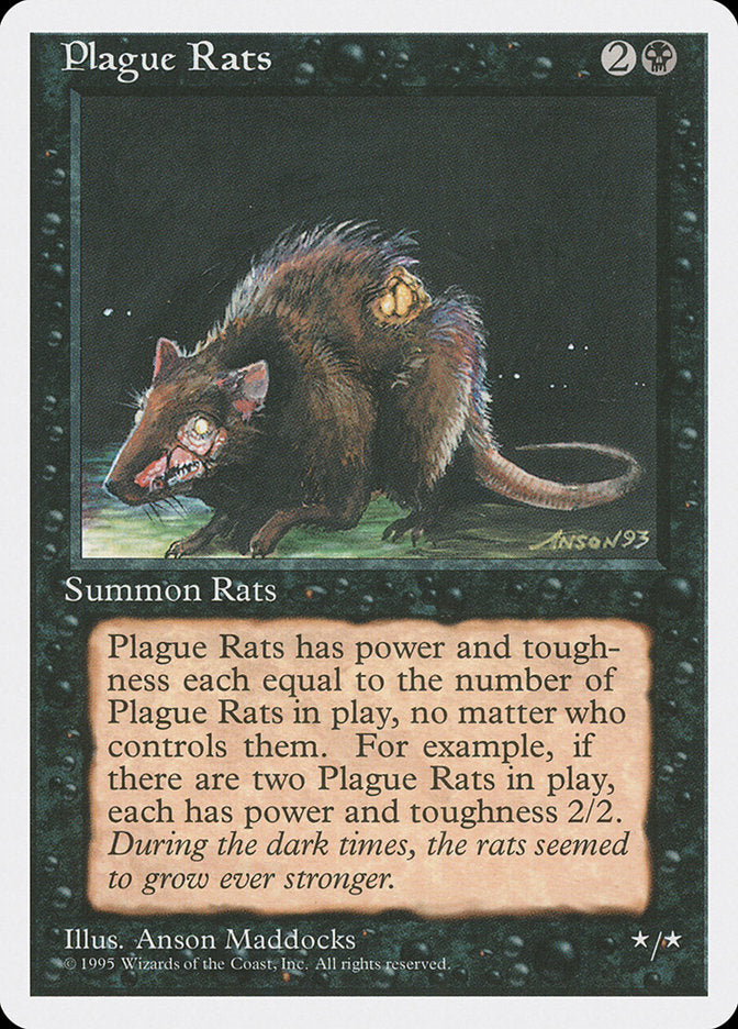 Plague Rats [Fourth Edition] | Yard's Games Ltd