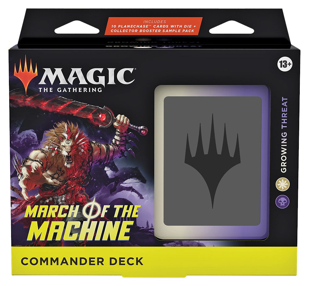 March of the Machine - Commander Deck (Growing Threat) | Yard's Games Ltd