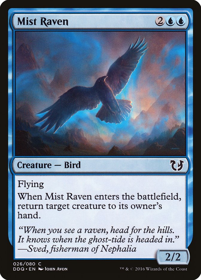 Mist Raven [Duel Decks: Blessed vs. Cursed] | Yard's Games Ltd