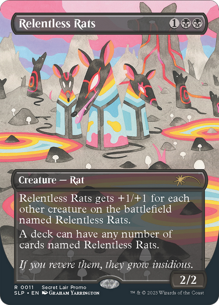 Relentless Rats (0011) [Secret Lair Showdown] | Yard's Games Ltd