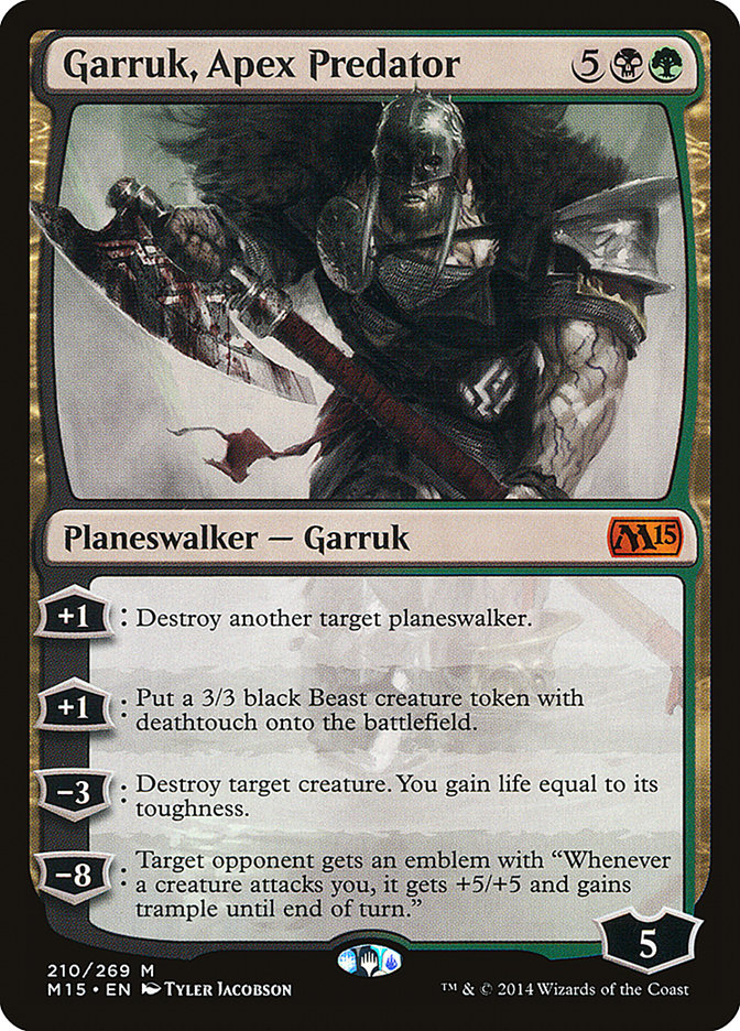 Garruk, Apex Predator [Magic 2015] | Yard's Games Ltd