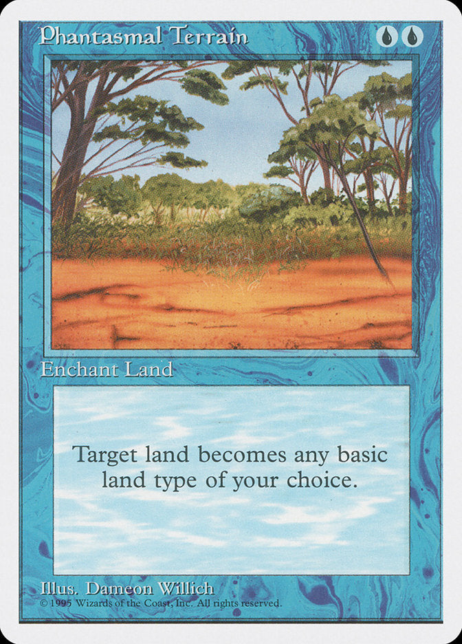 Phantasmal Terrain [Fourth Edition] | Yard's Games Ltd